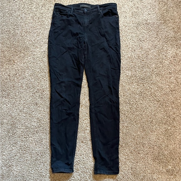 Joes Jeans Flawless The Charlie High Rise Skinny Jeans Black Stretch Denim 32 - Picture 12 of 12